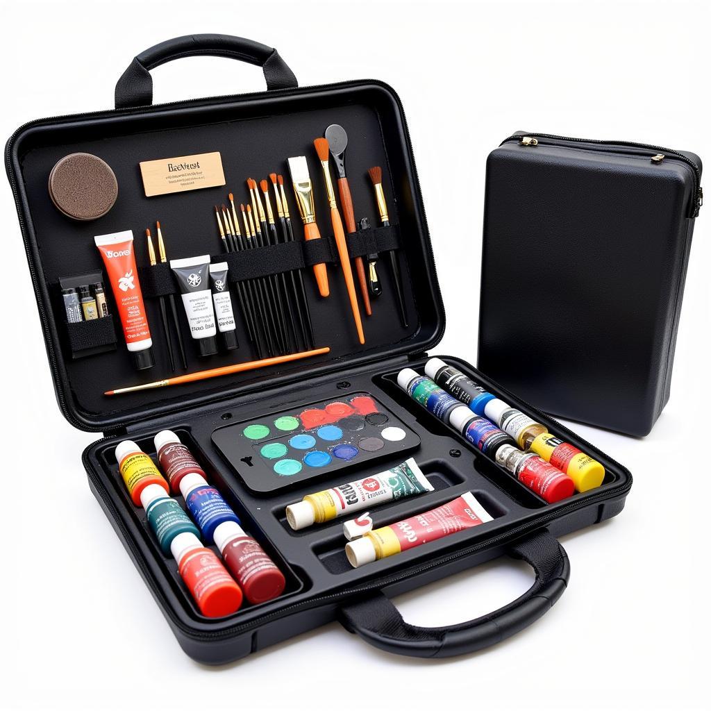 Professional art and paint set for advanced techniques.