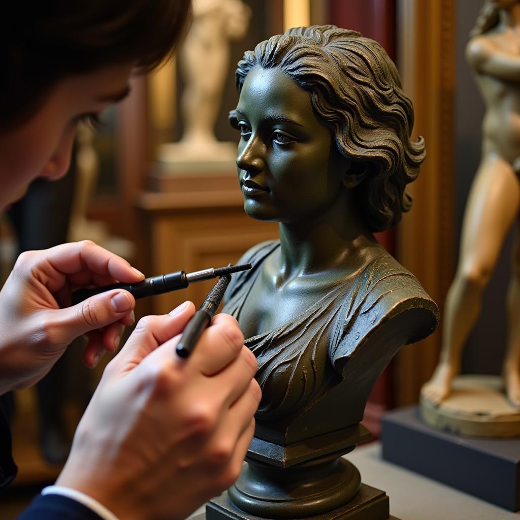 Art Appraisal New Orleans: Examining an Antique Sculpture