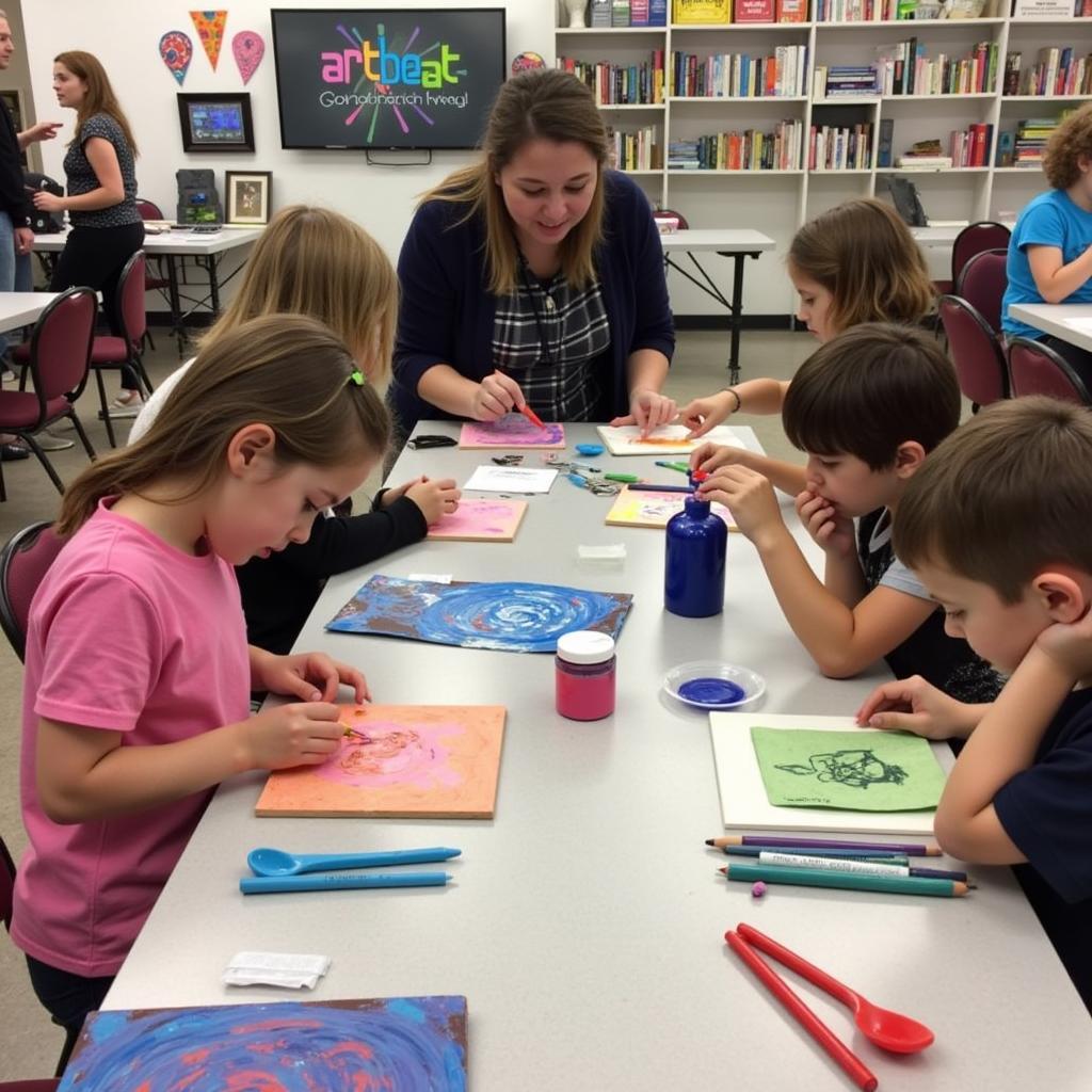 Community engagement at Art Beat South Bend