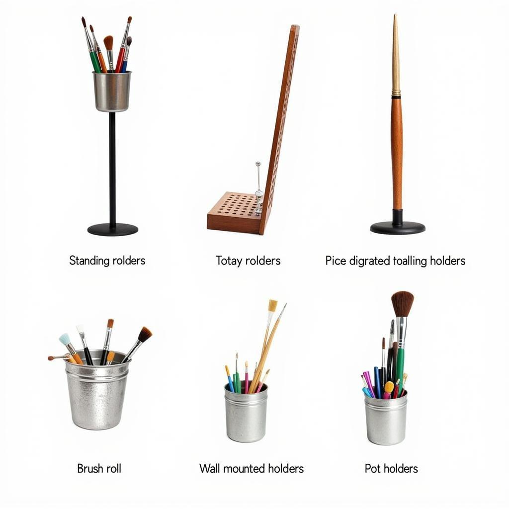 Different Types of Art Brush Holders for Artists