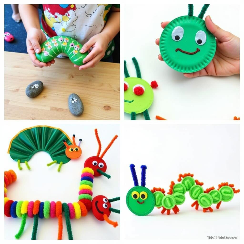 Kids Caterpillar Craft Ideas