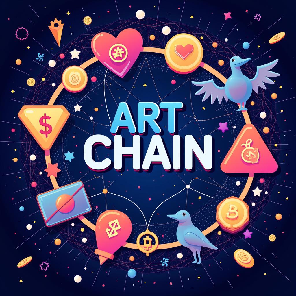 Digital Art NFT Blockchain Art Chain