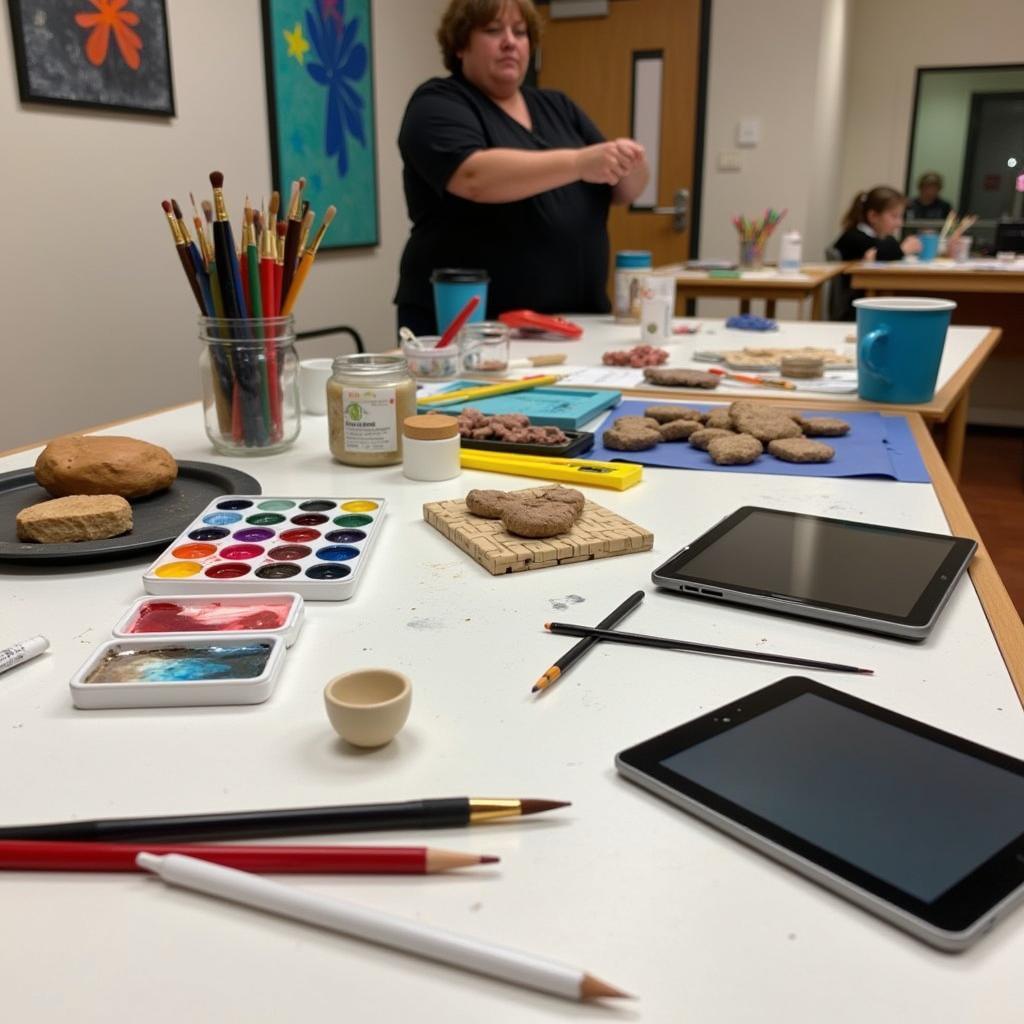 Exploring Different Art Mediums in McDonough, GA Art Classes