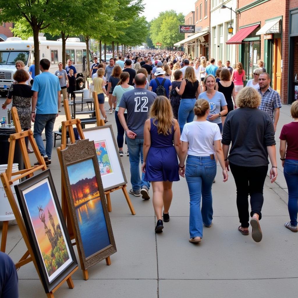 Art Crawl St. Cloud Scene