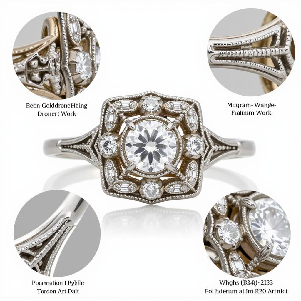 Art Deco Diamond Ring Design Elements