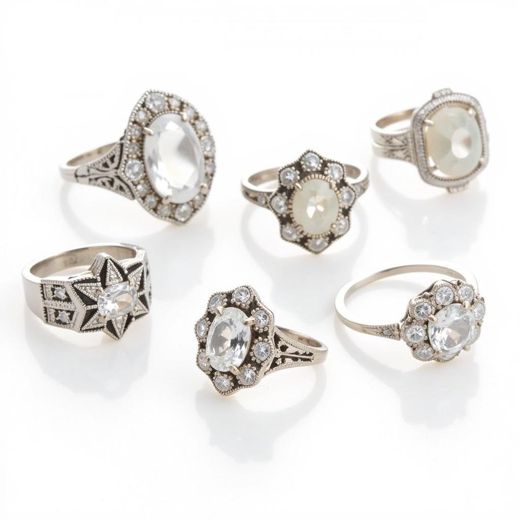 Art Deco Diamond Rings: A Timeless Elegance