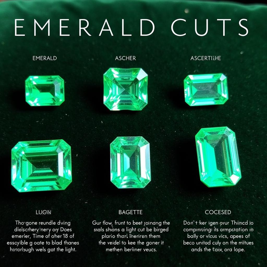 Comparing Different Emerald Cuts for Art Deco Rings