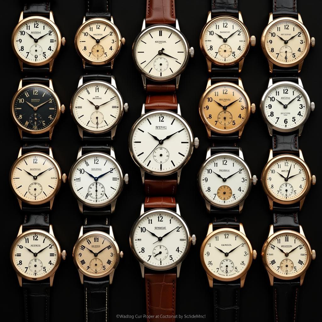 Collection of Art Deco Men's Watches