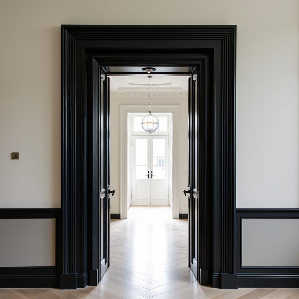 Art Deco Moulding Doorway Design