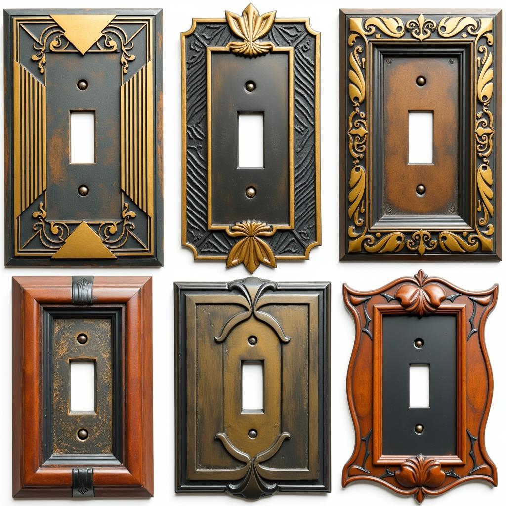 Exploring Different Art Deco Switch Plate Designs