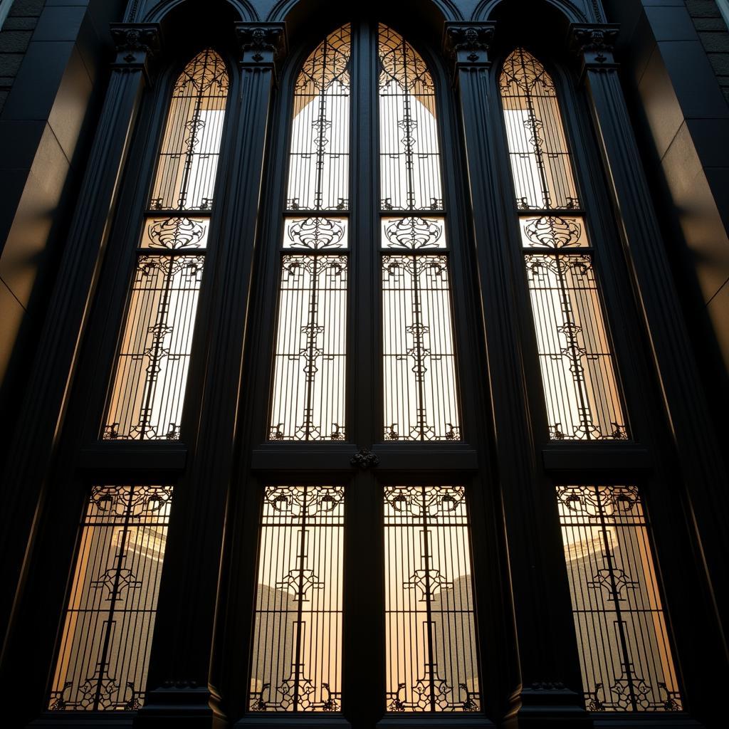 Art Deco Window in a Skyscraper