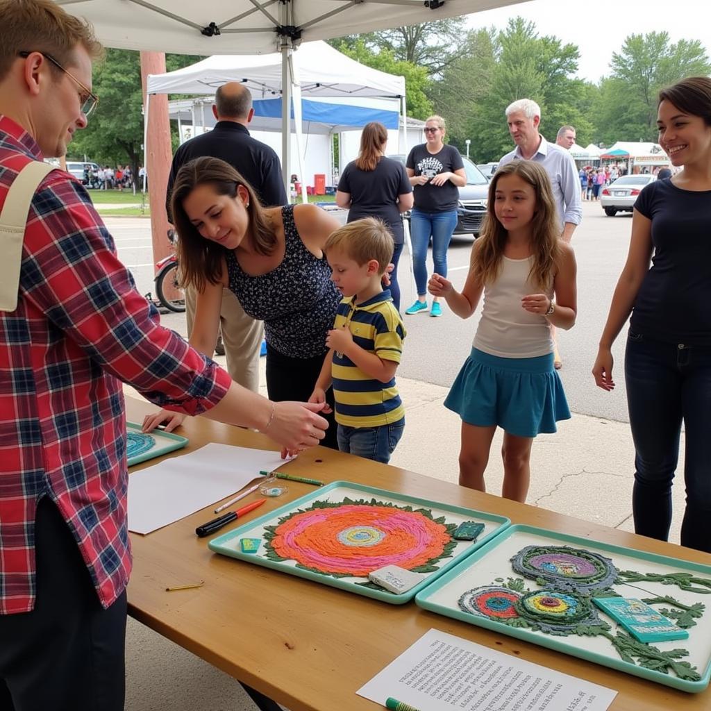 Community Engagement at the Art Festival Norwalk CT