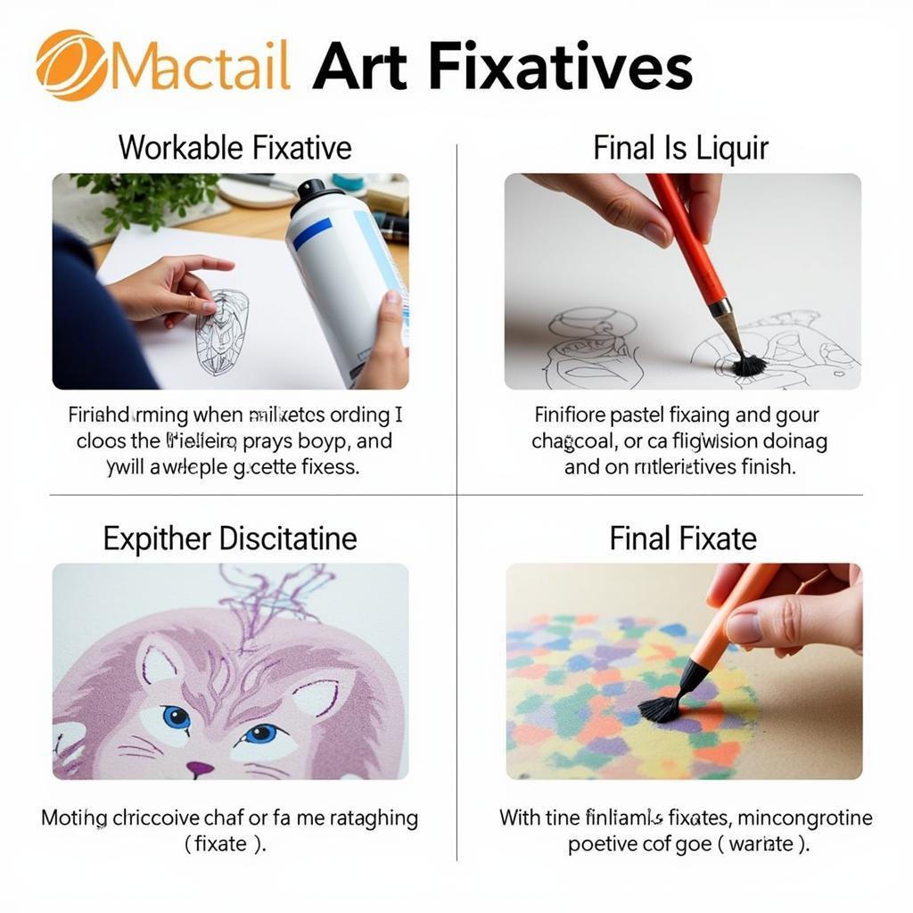 Comparing Different Art Fixative Types