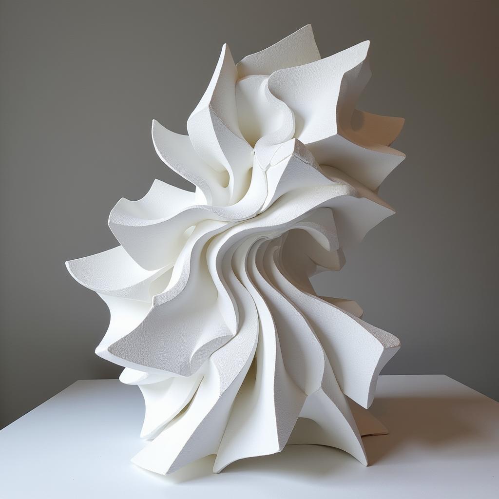 3D Sculpture Created from Art Foam Board