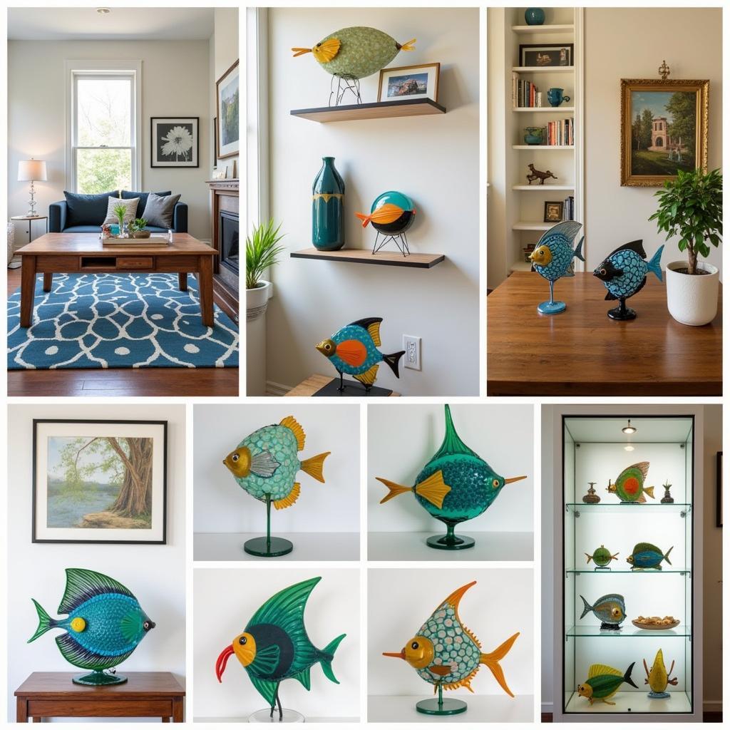 Art Glass Fish in Interior Design