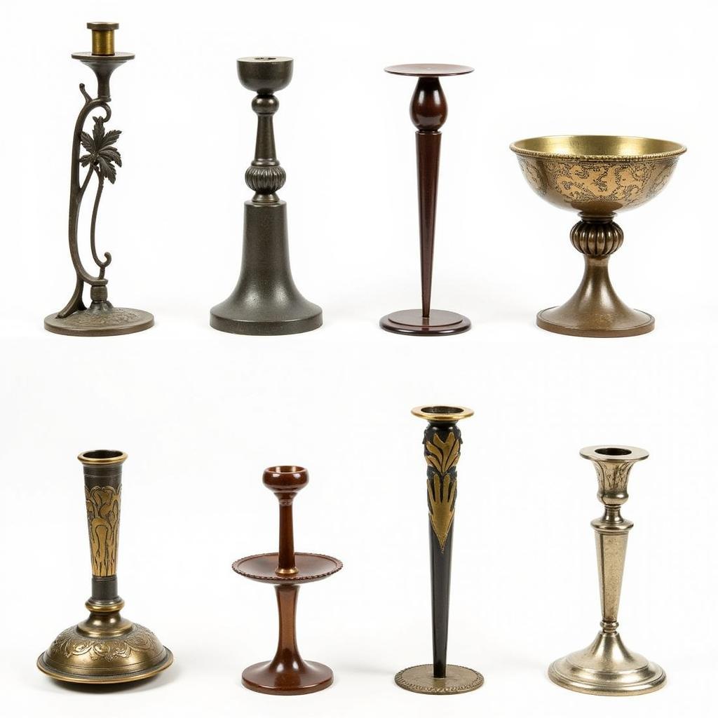 Art Nouveau Candle Holders Collection - Various Designs