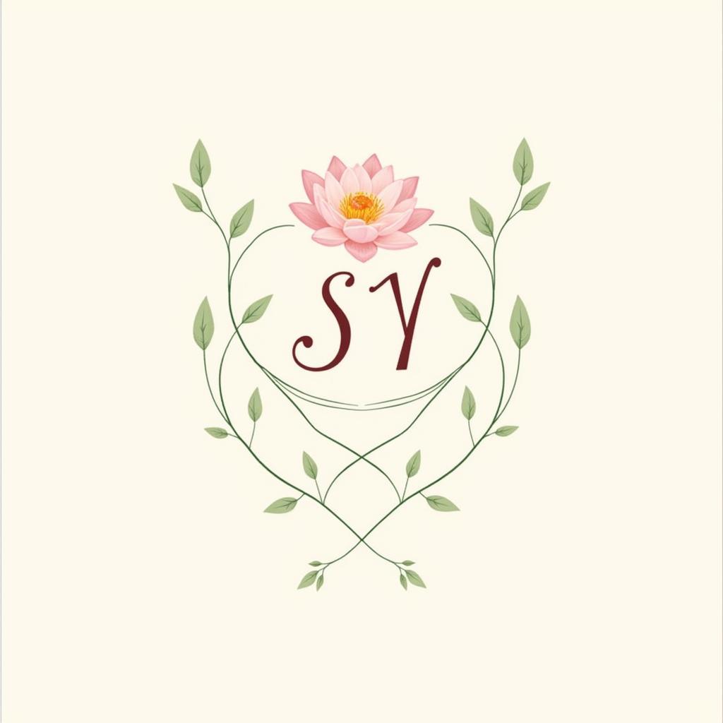 Art Nouveau Save the Date with Floral Design