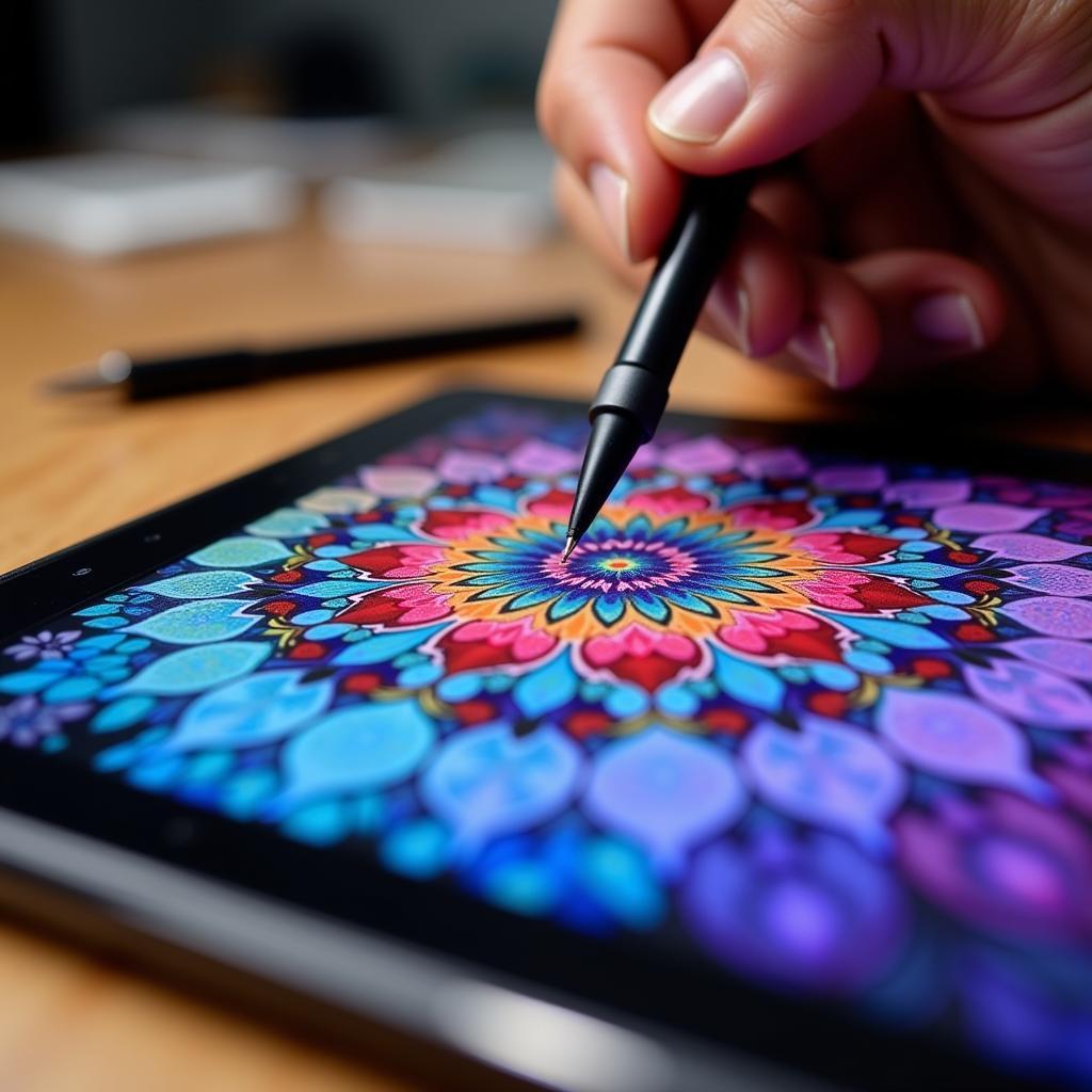 Creating Digital Mandalas for Art Om Practice