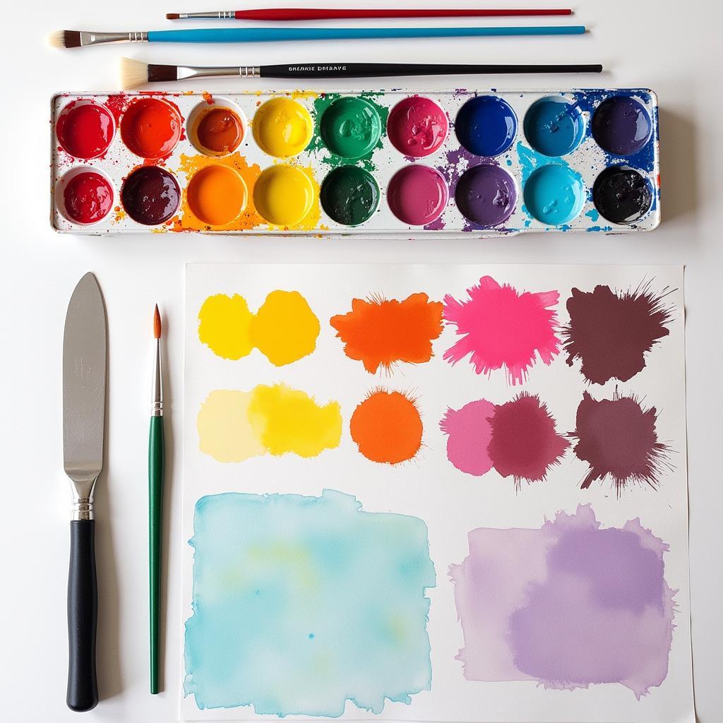 Organizing Your Art Paint Palette