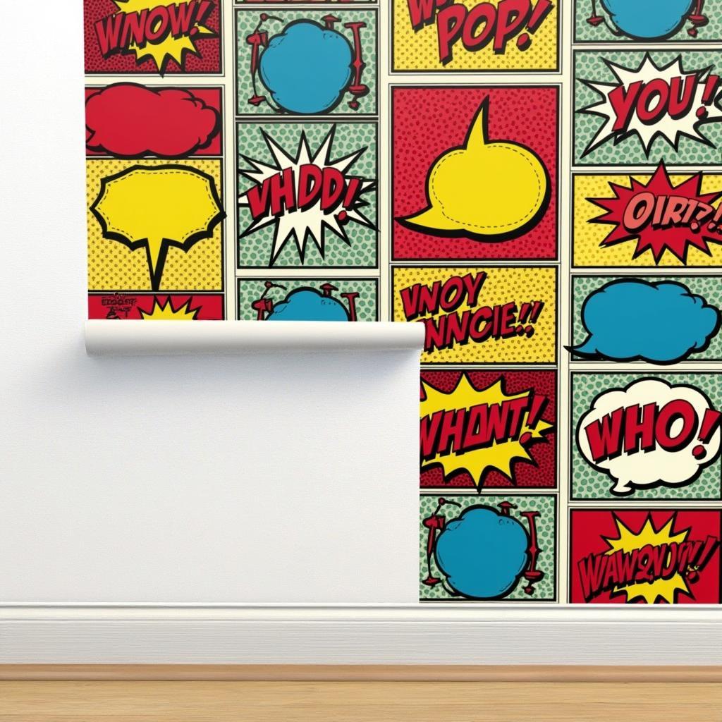 Art Pop Wallpaper: Comic Book Style