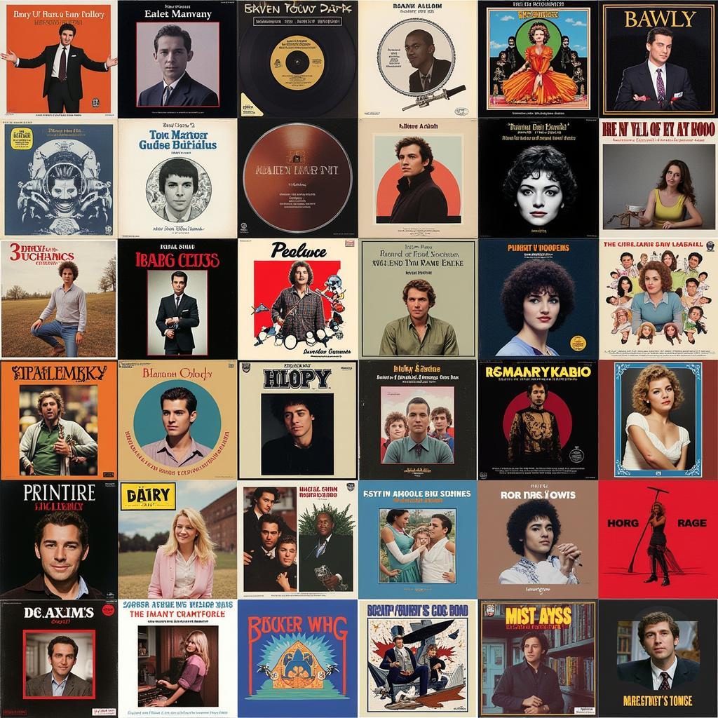 Evolution of Album Art in Record Cover Books