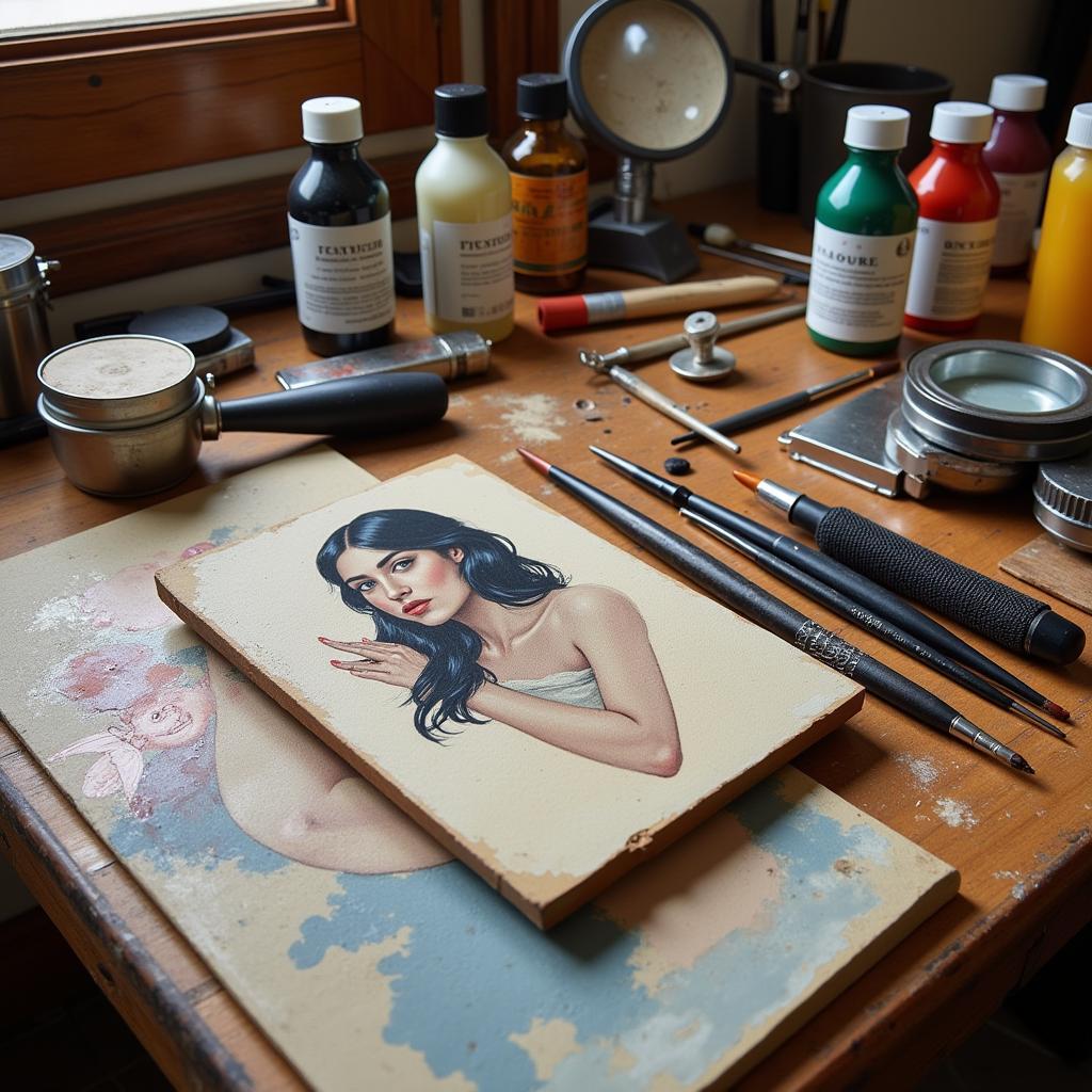 Art Restoration Tools and Materials in San Diego