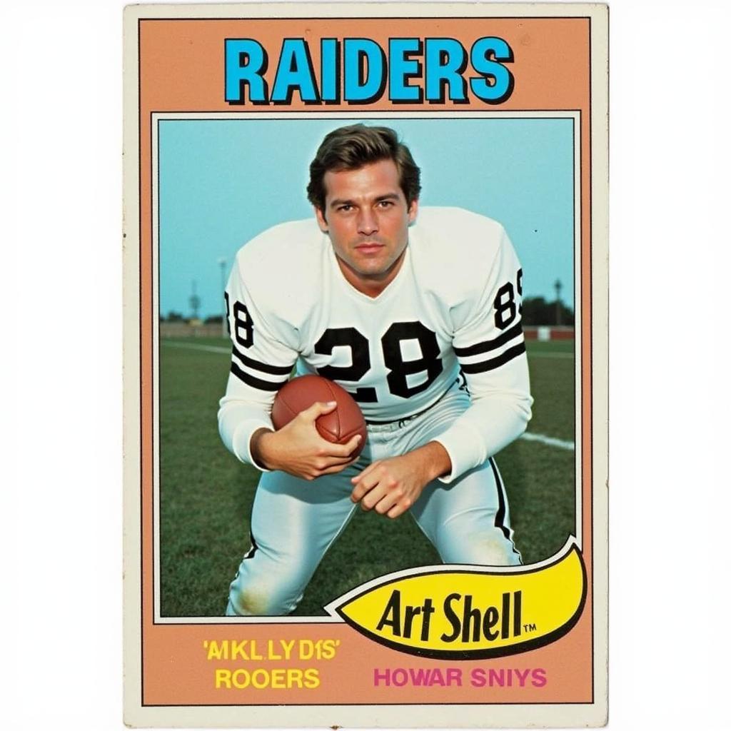 Art Shell Rookie Card 1970 Topps