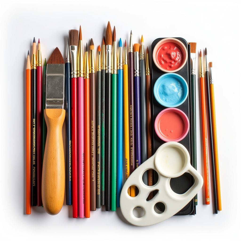 Essential Art Supplies in a Bundle