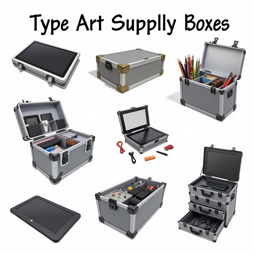 Art Supply Boxes for Digital Artists