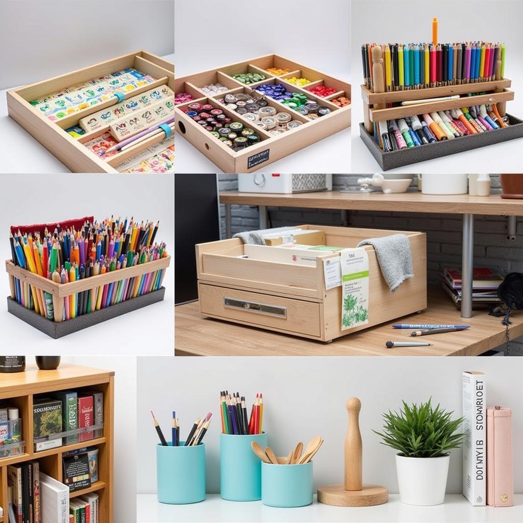 Efficient Art Supply Storage and Organization Ideas