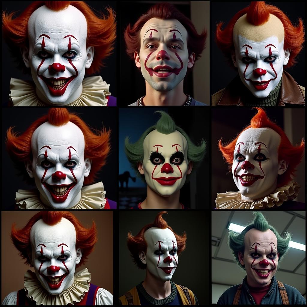 Art the Clown Mask Evolution