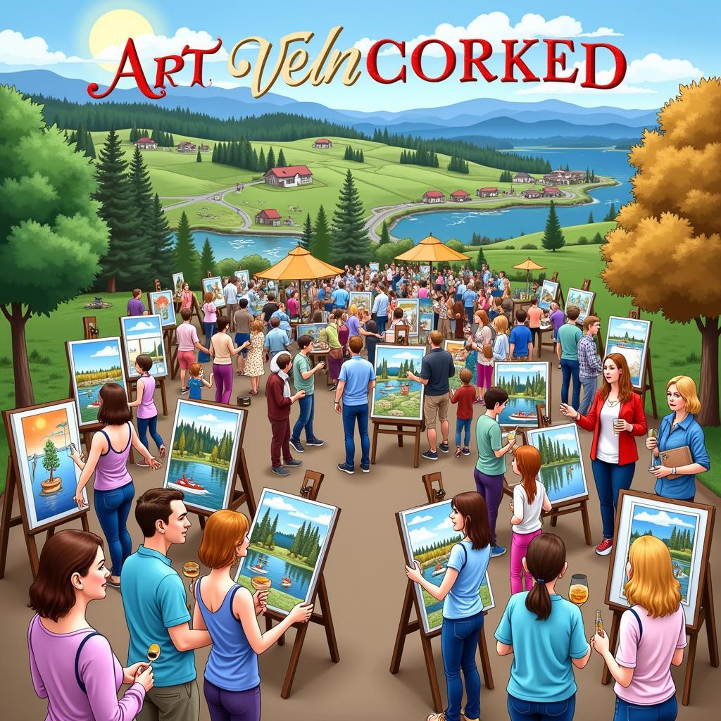 Art Uncorked Mercer Island Community Event