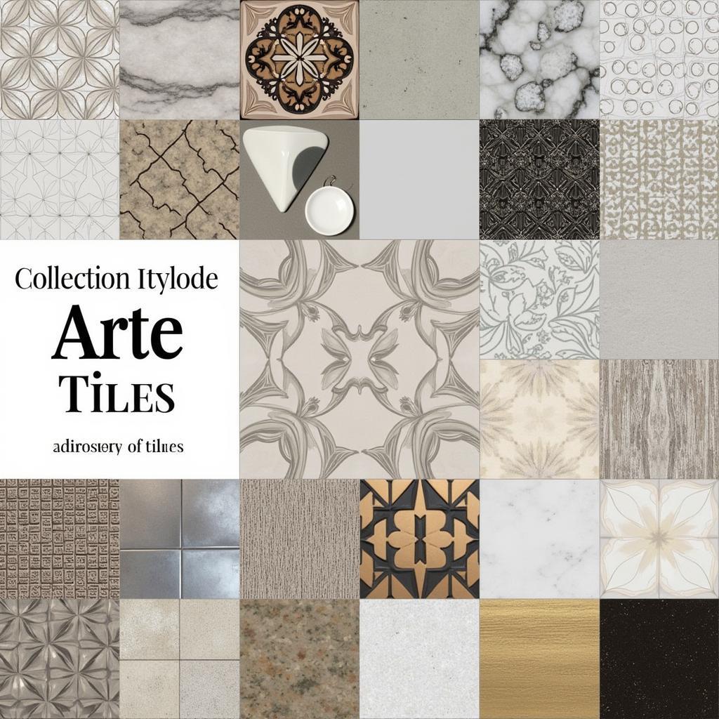 Variety of Arte Tiles