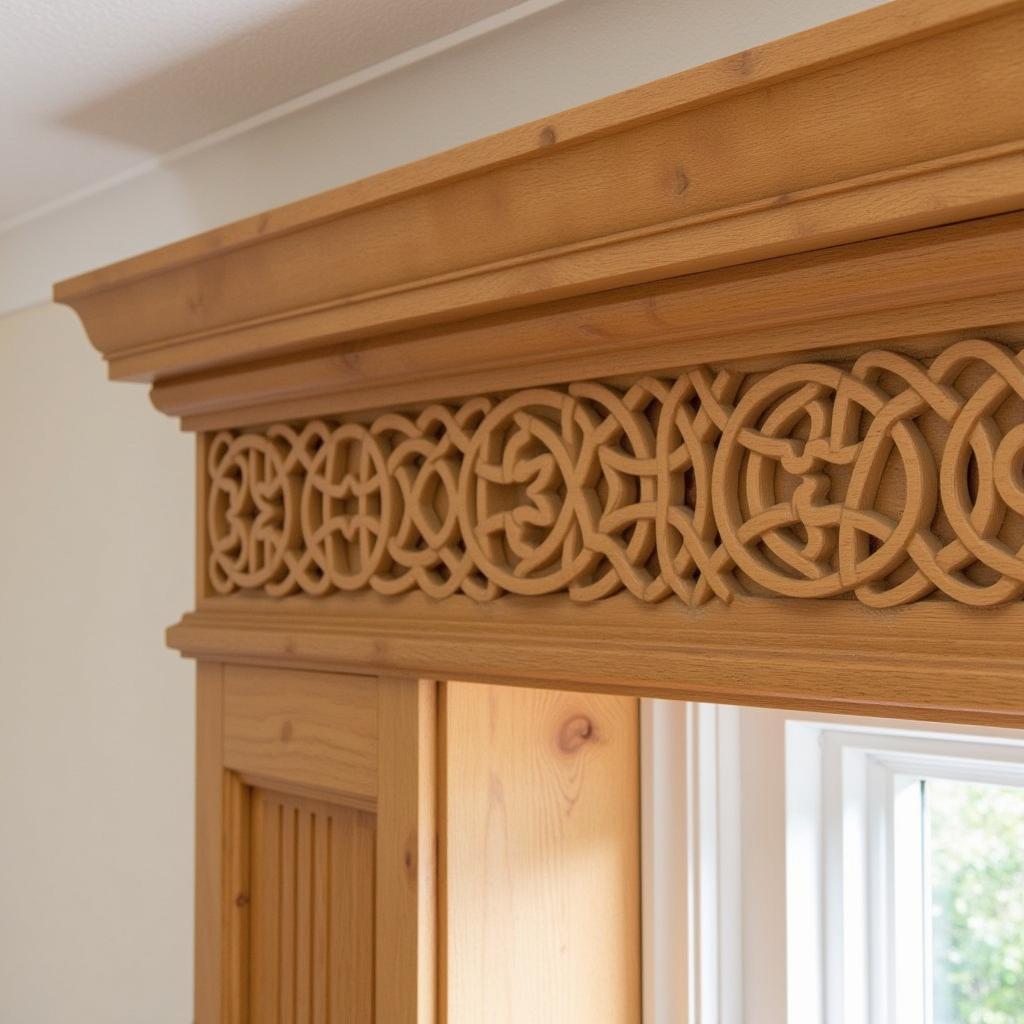 Arts and Crafts Crown Molding Detail