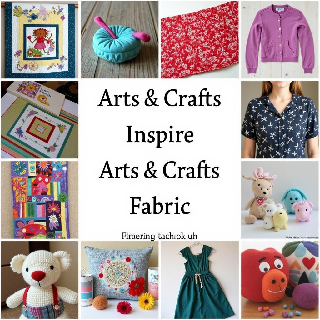 Inspiring Arts and Crafts Fabric Projects