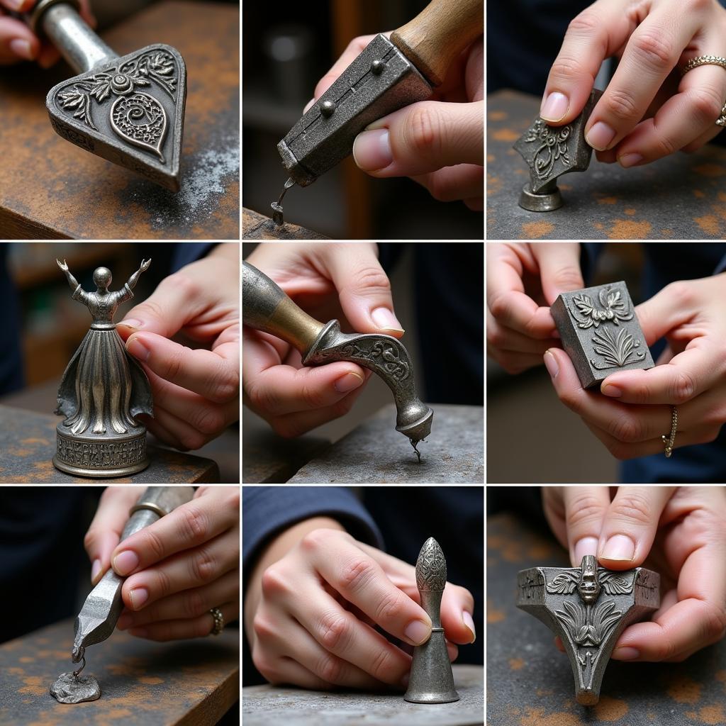 Exploring various Arts and Crafts Metalwork Techniques