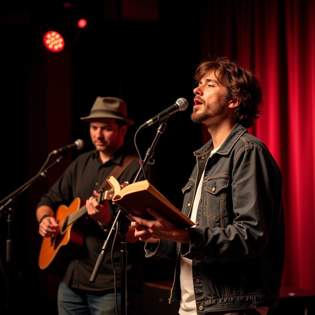 Artist Performing at an Arts & Letters Live Event