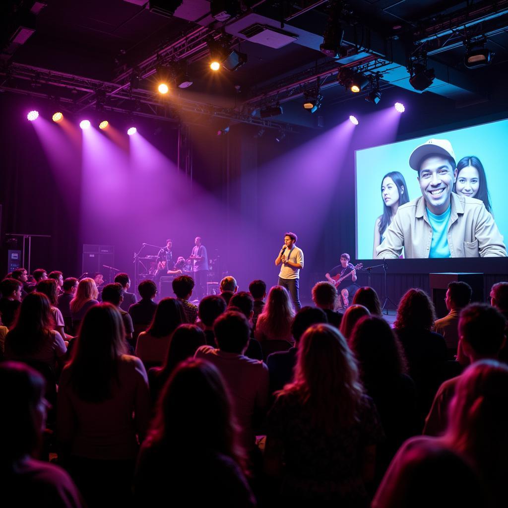 Captivating Performance at an Arts & Letters Live Event