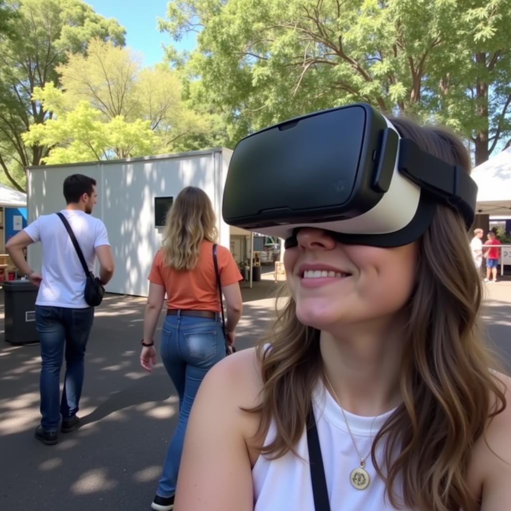 Virtual Reality Art Experience at Auburn Art Festival