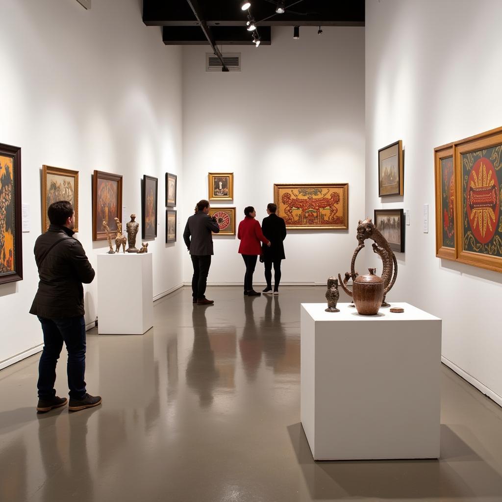 An Authentic Aboriginal Art Gallery