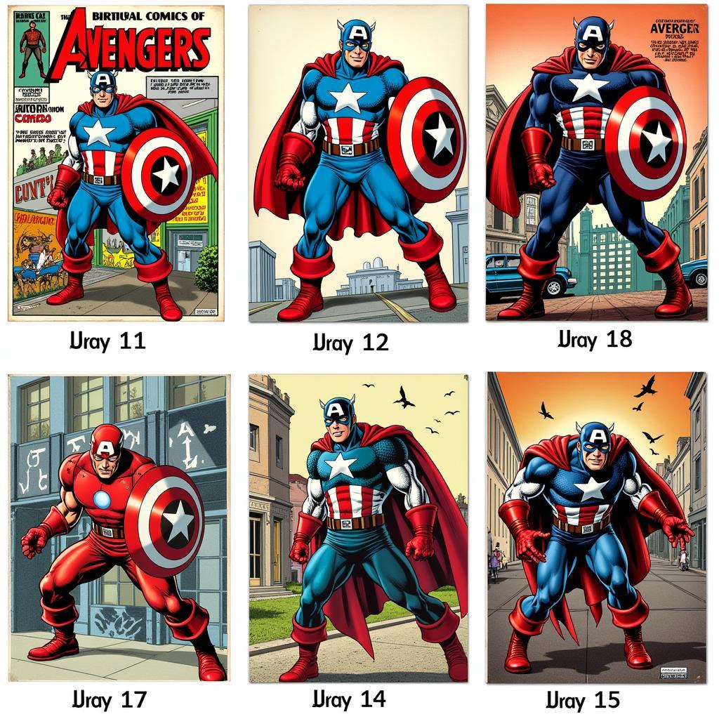 Evolution of Avengers Comic Book Art Styles