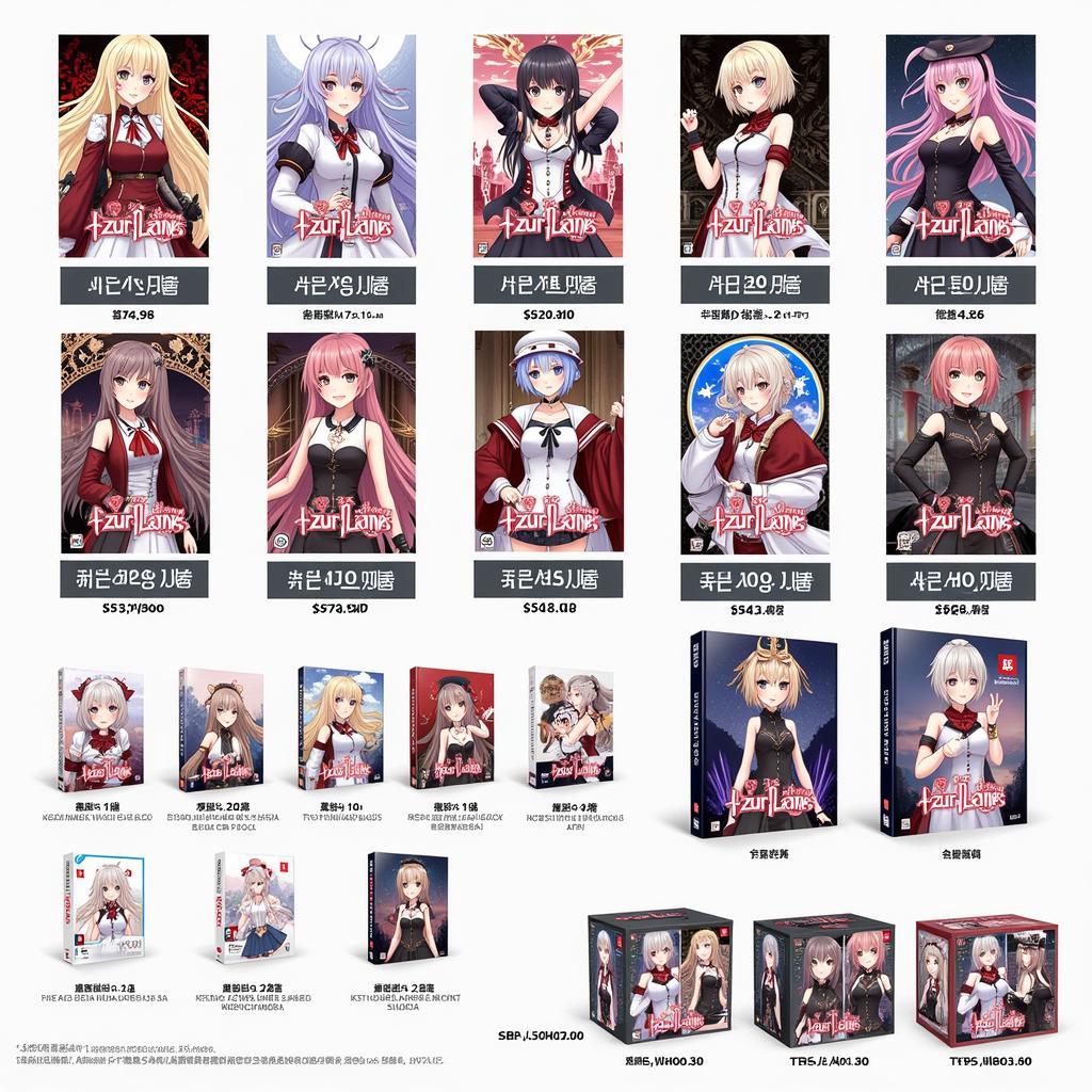 Azur Lane Art Book Cover Collection