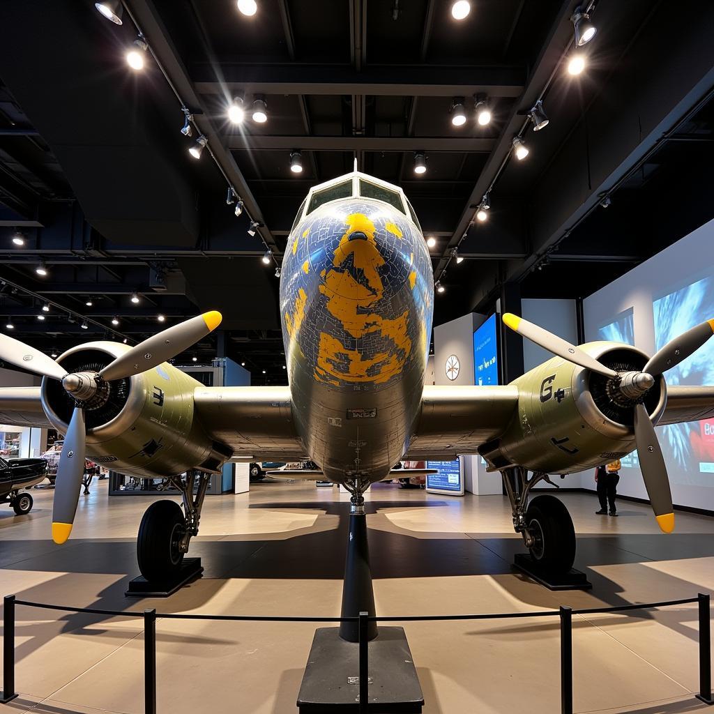 B-17G Nose Art Museum Display