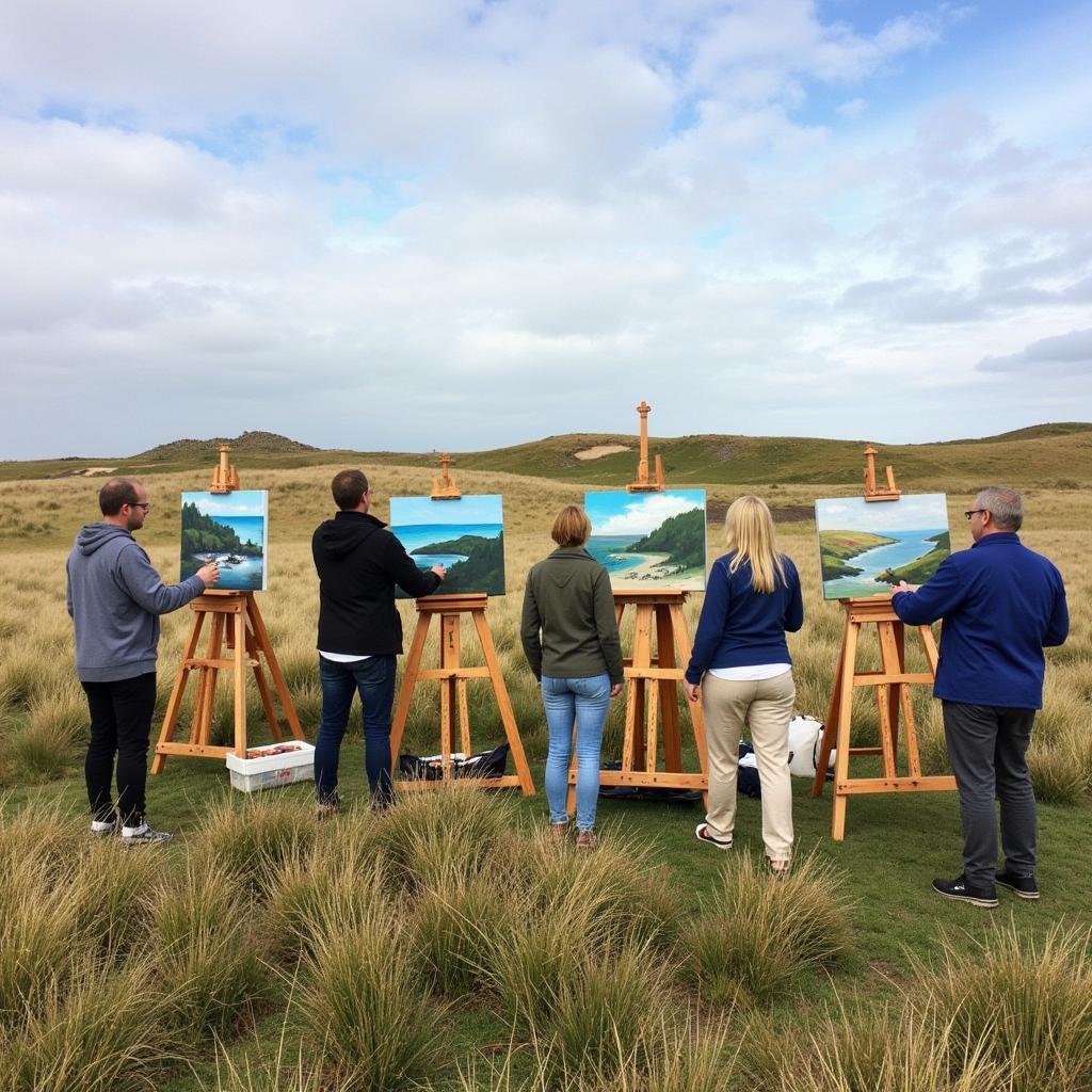 Bandon Dunes Art Workshop: Painting En Plein Air