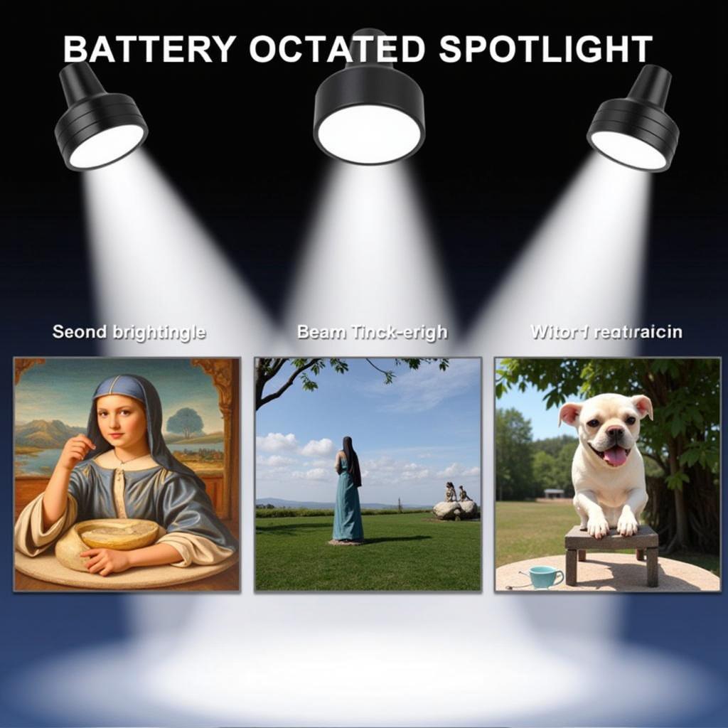 Comparing Different Battery Operated Spotlights