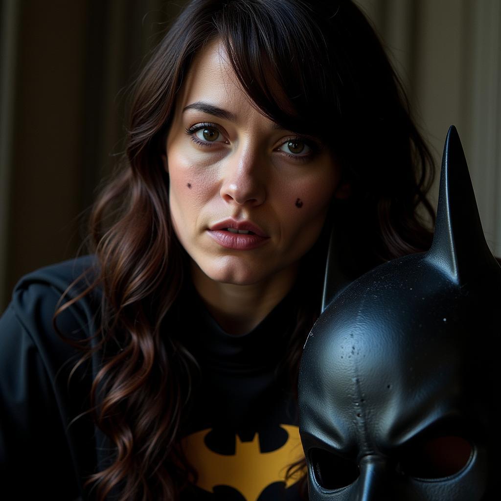 Portrait of Kate Kane as Batwoman