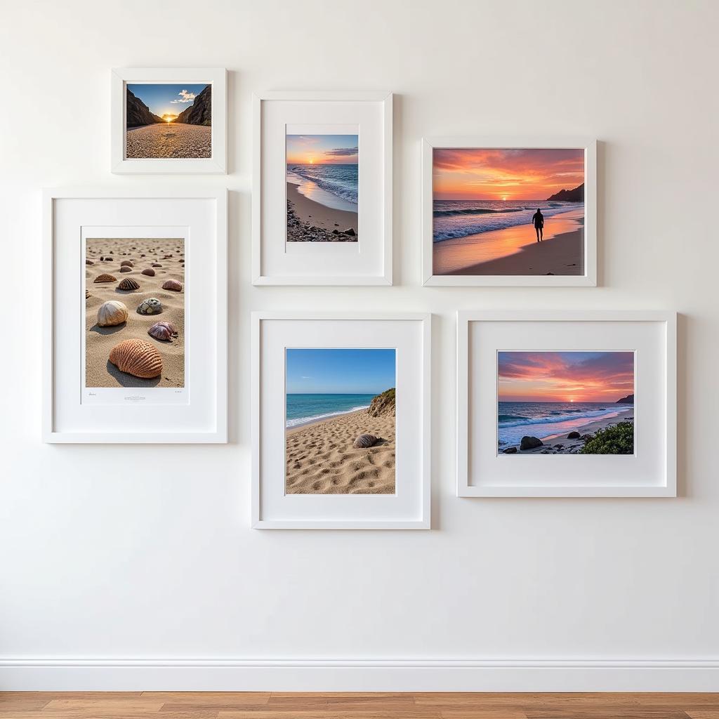 Beach Photography Gallery Wall