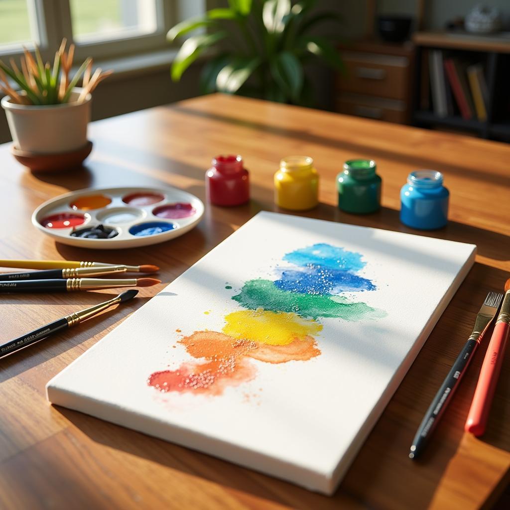 Beginner Acrylic Art Paint Kit