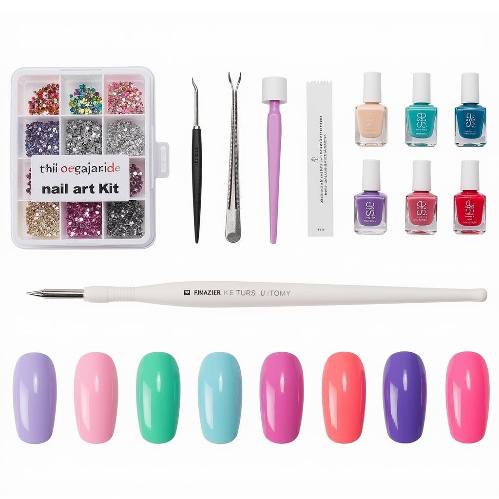 Beginner Rhinestone Nail Art Kit