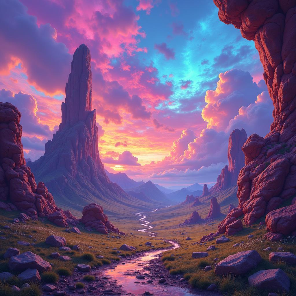 Ben Ridgway's Digital Landscape Art